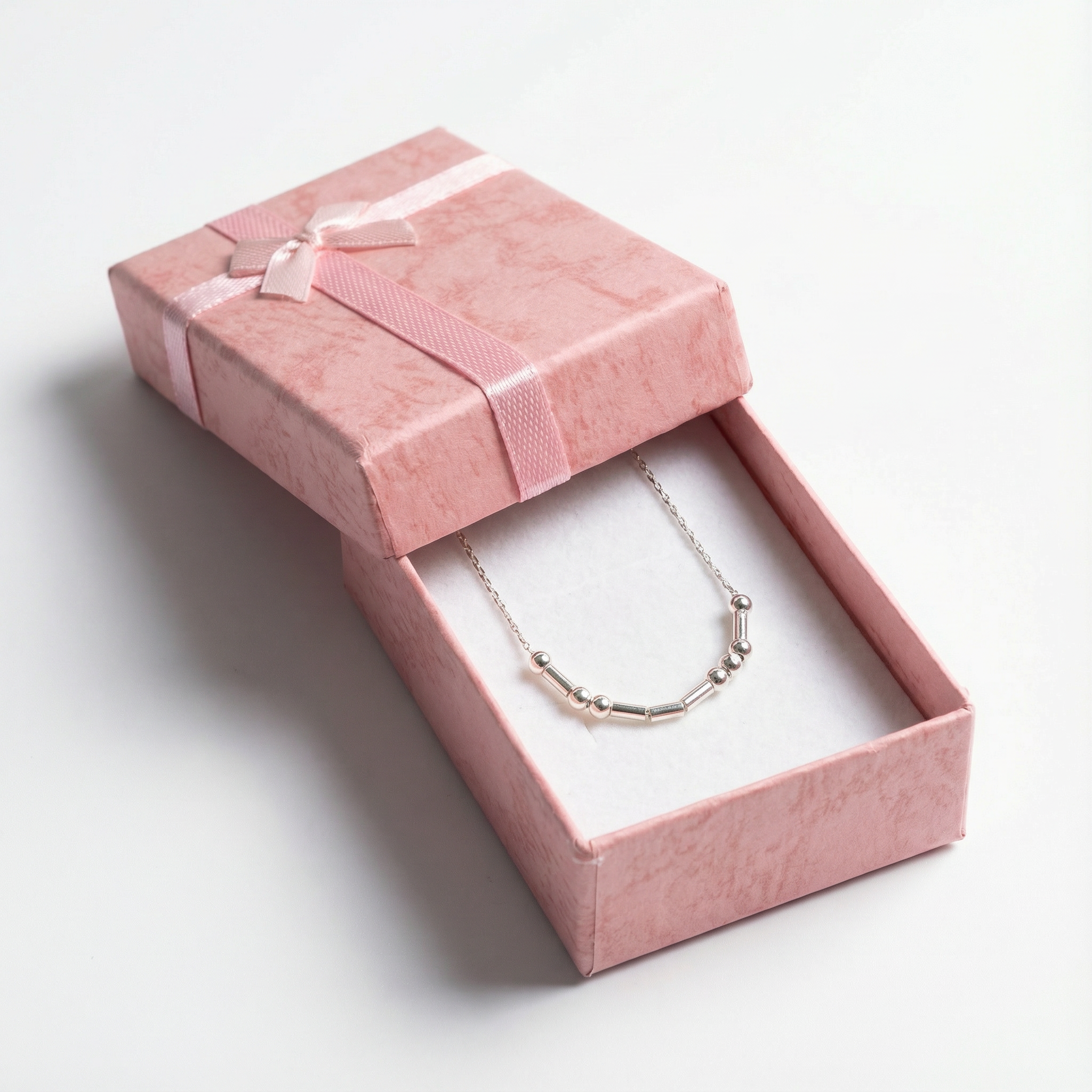 Morse Enkelbandje Dames Zilver - Afbeelding 2