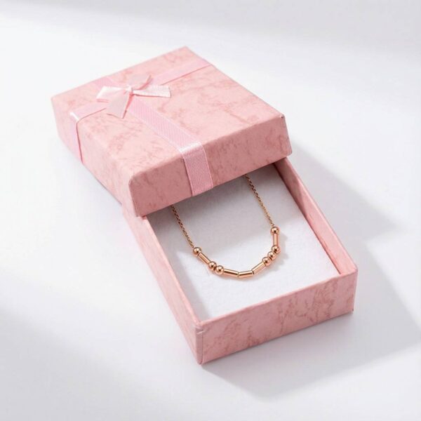 Morse Armband Dames Roségoud