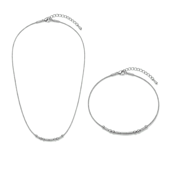 Morse Jewellery Classic Duo Zilver