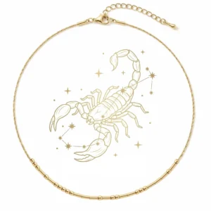 Morseketting Sterrenbeeld Schorpioen