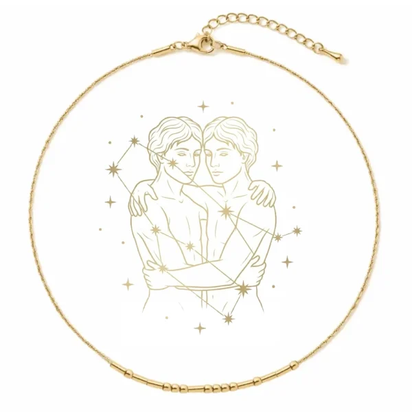 Morseketting Sterrenbeeld Tweeling