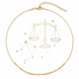 Morseketting Sterrenbeeld Weegschaal