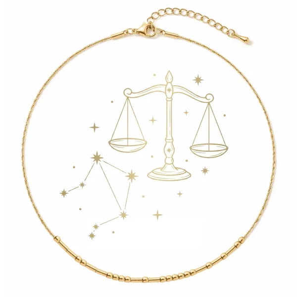 Morseketting Sterrenbeeld Weegschaal