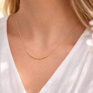 morsejewellery_005 Morseketting Dames Goud